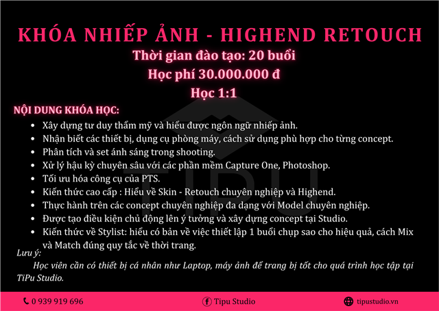 KHOÁ CHUYÊN NGHIỆP